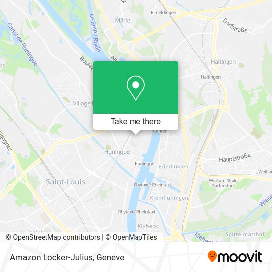 Amazon Locker-Julius map