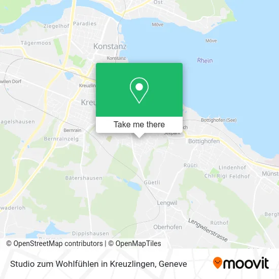 Studio zum Wohlfühlen in Kreuzlingen map