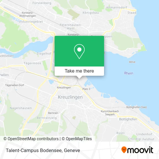 Talent-Campus Bodensee map