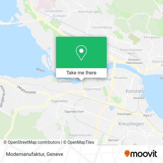 Modemanufaktur map
