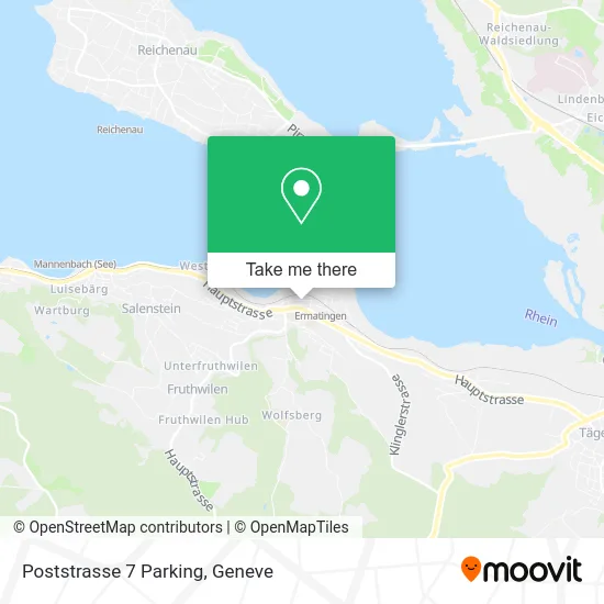 Poststrasse 7 Parking plan