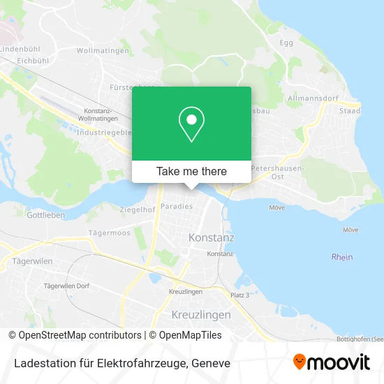 Ladestation für Elektrofahrzeuge map