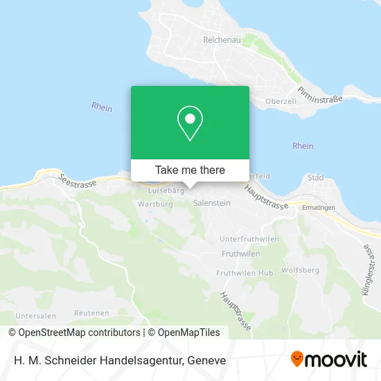 H. M. Schneider Handelsagentur map