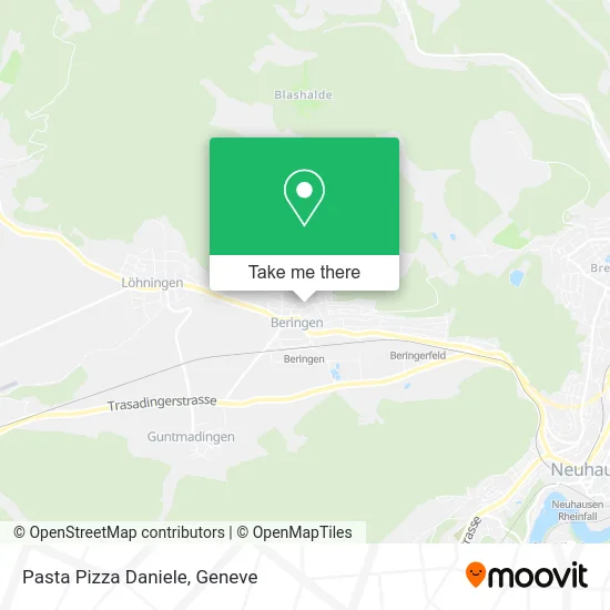 Pasta Pizza Daniele map