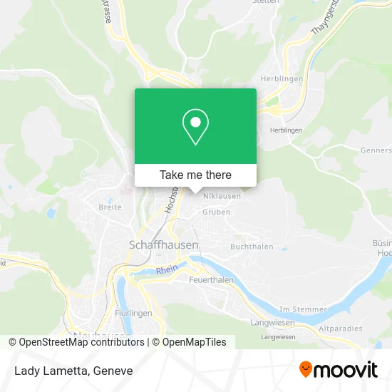Lady Lametta map