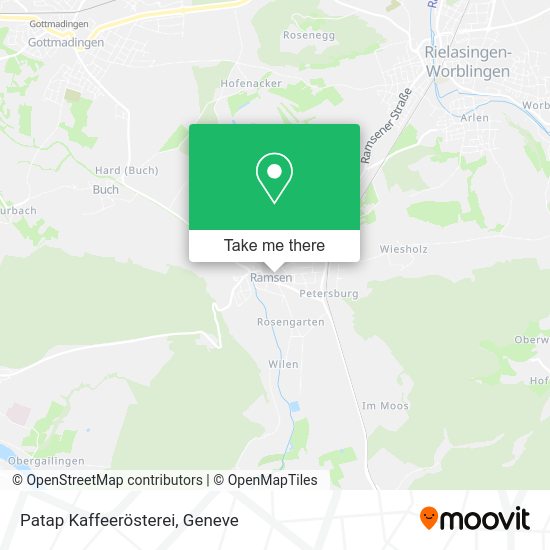 Patap Kaffeerösterei map