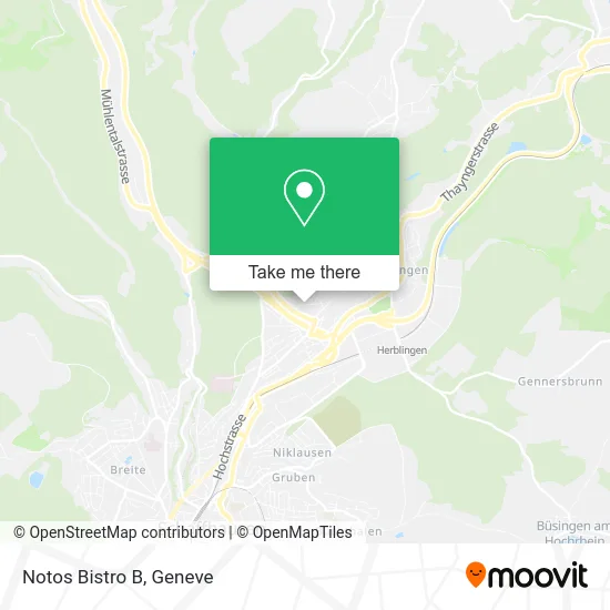 Notos Bistro B map