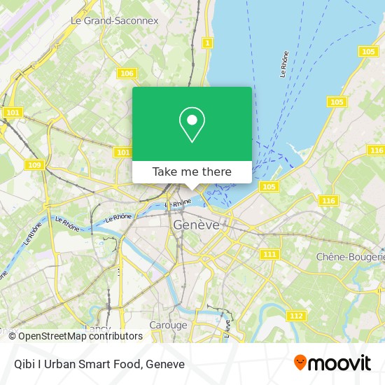 Qibi I Urban Smart Food Karte