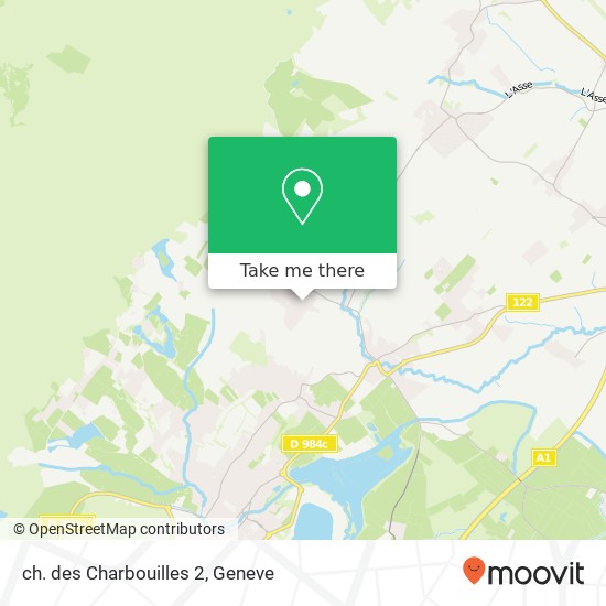 ch. des Charbouilles 2 map