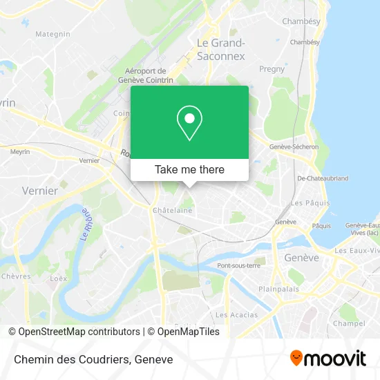 Chemin des Coudriers map