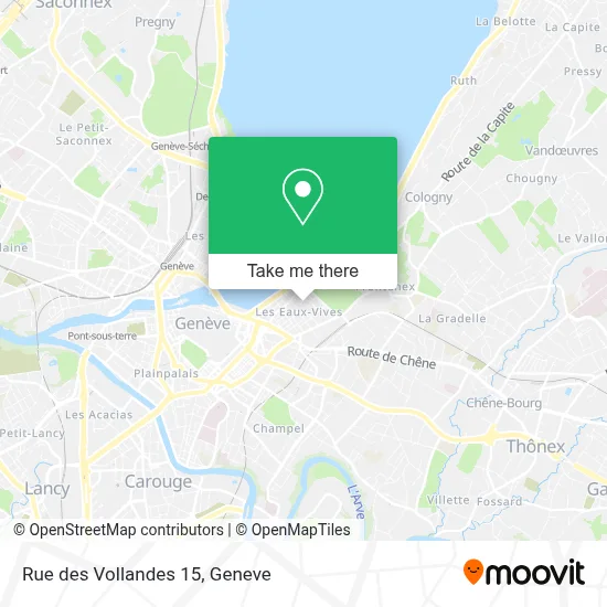 Rue des Vollandes 15 map