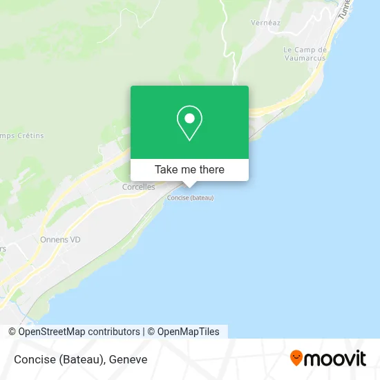 Concise (Bateau) map