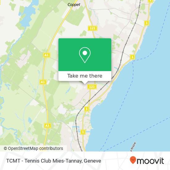 TCMT - Tennis Club Mies-Tannay map