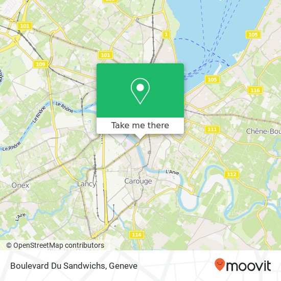Boulevard Du Sandwichs map