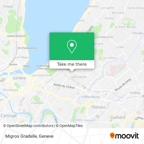 Migros Gradelle map