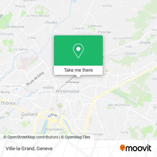 Ville-la-Grand map
