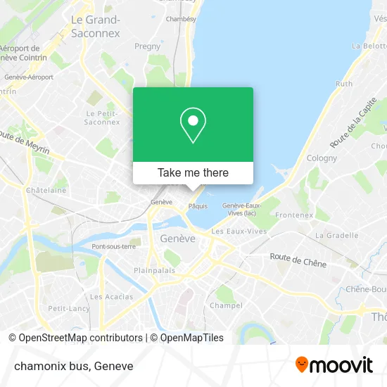 chamonix bus plan