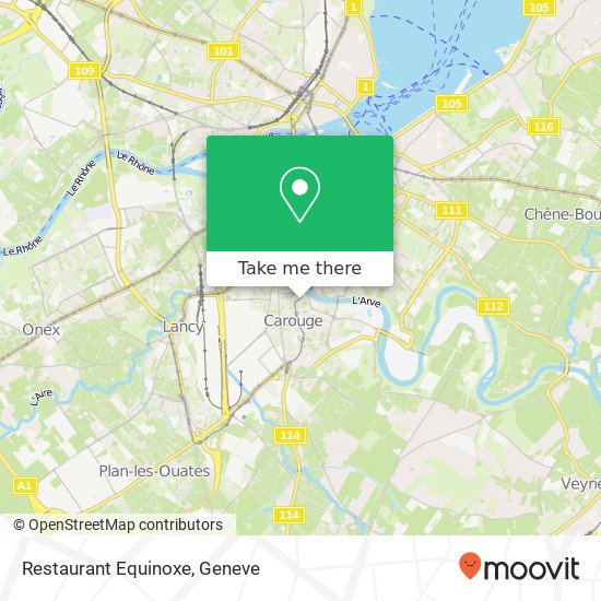 Restaurant Equinoxe Karte