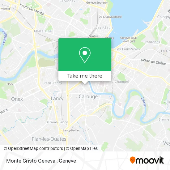 Monte Cristo Geneva map