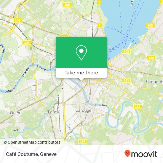 Café Coutume map