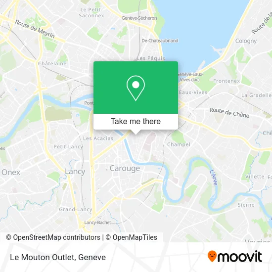 Le Mouton Outlet map