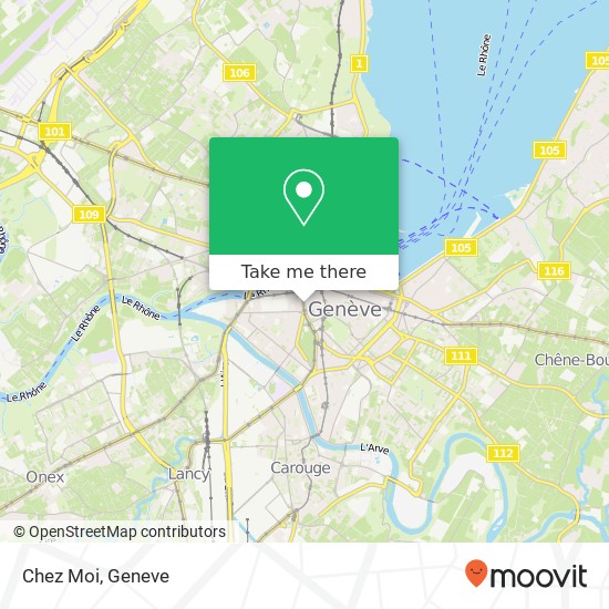 Chez Moi map