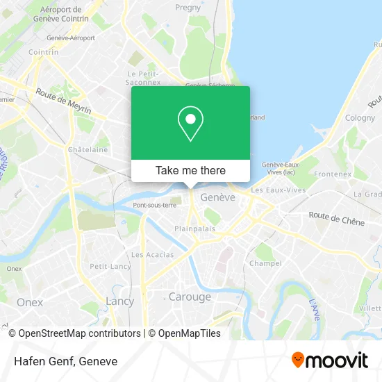 Hafen Genf map