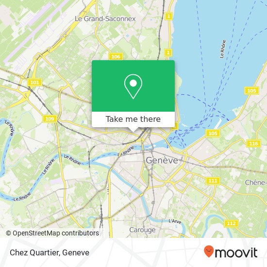 Chez Quartier map