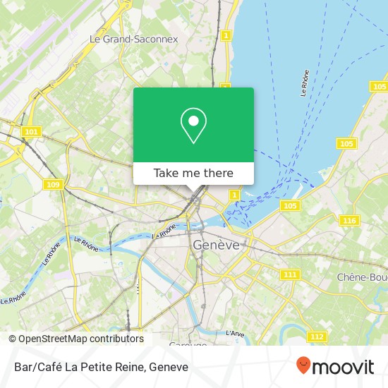 Bar/Café La Petite Reine map