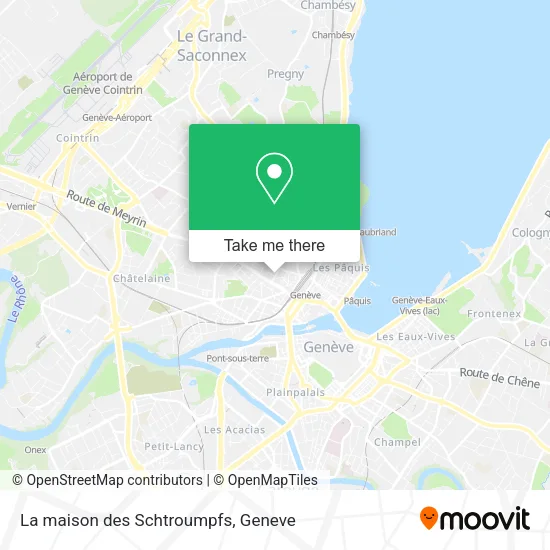 La maison des Schtroumpfs map
