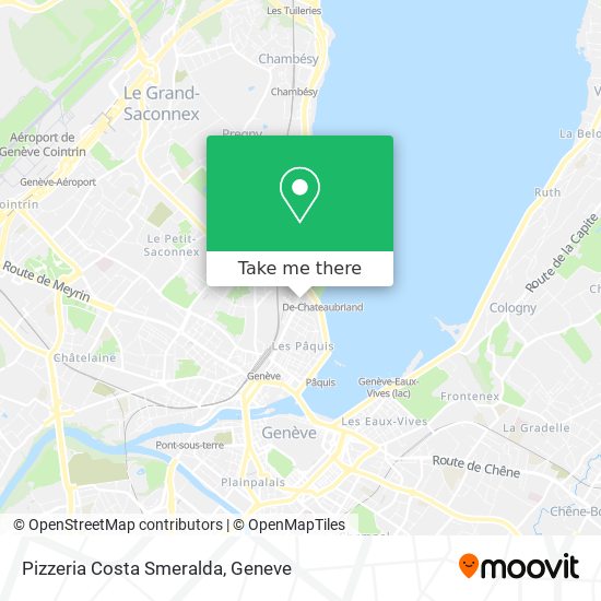 Pizzeria Costa Smeralda map
