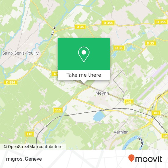 migros map