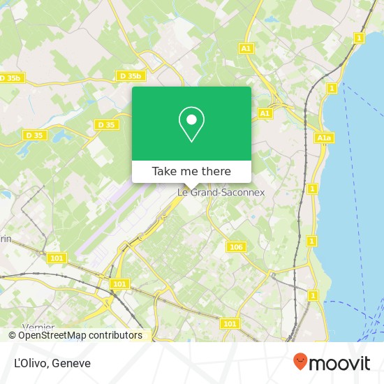 L'Olivo map