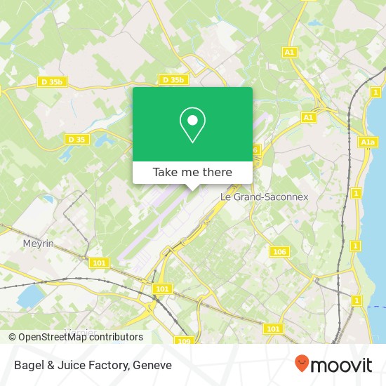 Bagel & Juice Factory map