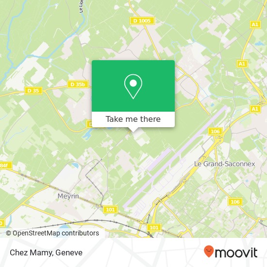 Chez Mamy map