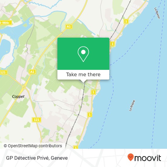 GP Détective Privé map