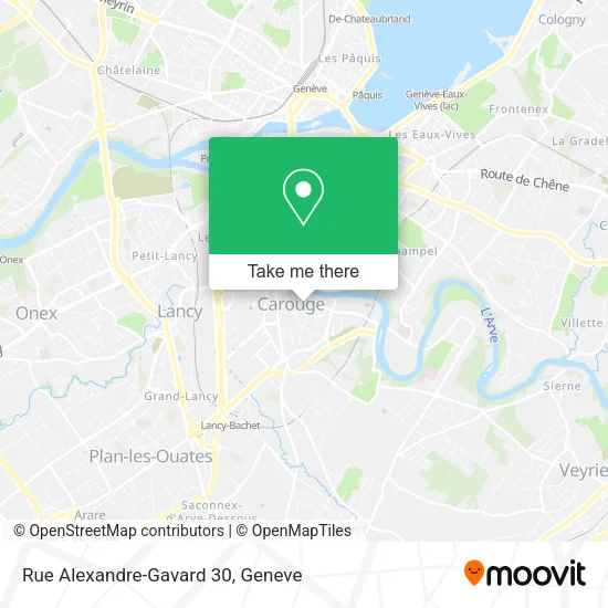 Rue Alexandre-Gavard 30 map