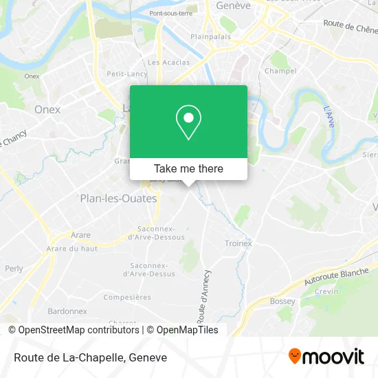 Route de La-Chapelle map