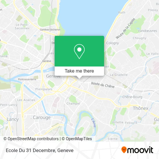 Ecole Du 31 Decembre map