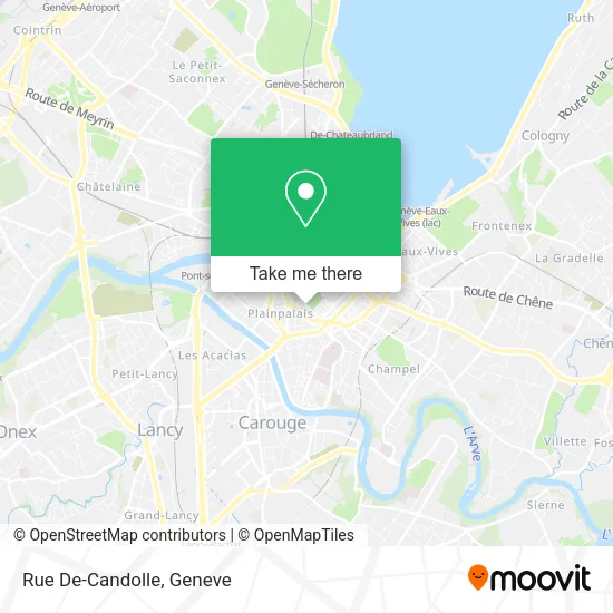Rue De-Candolle map