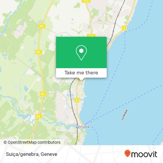 Suiça/genebra map