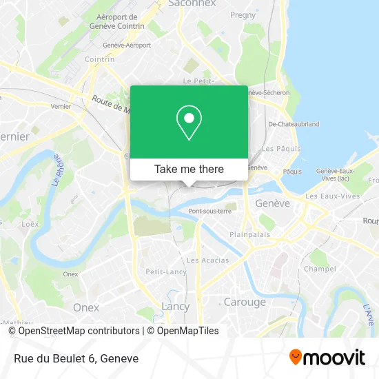 Rue du Beulet 6 plan