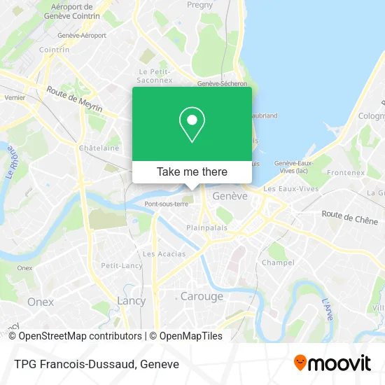 TPG Francois-Dussaud map