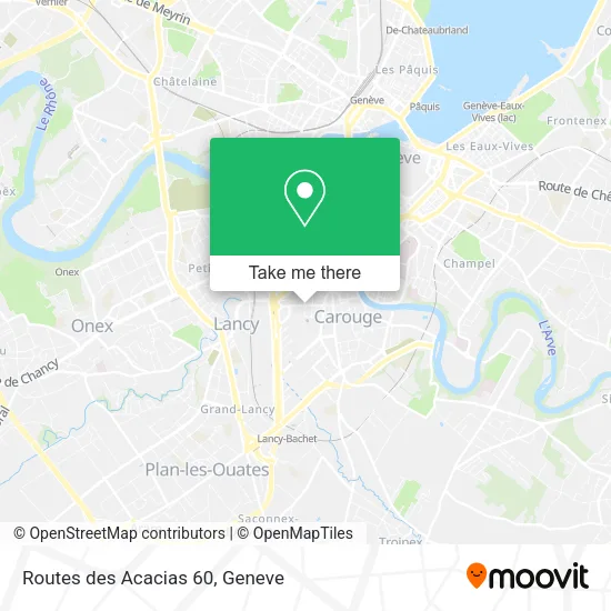 Routes des Acacias 60 map