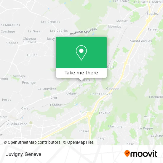 Juvigny map