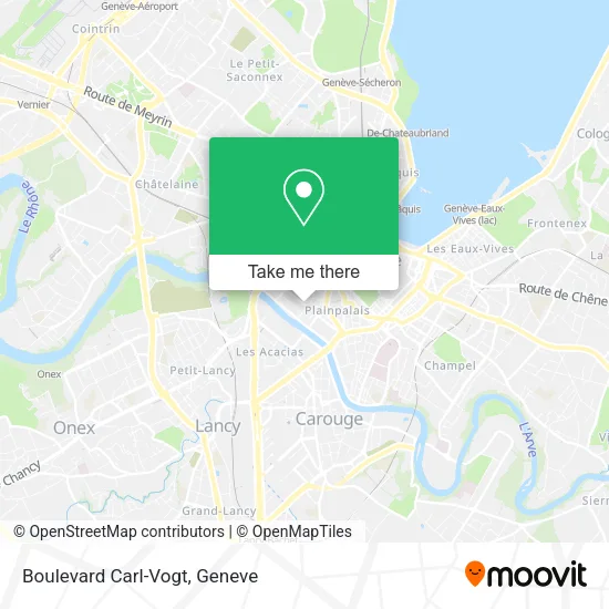 Boulevard Carl-Vogt map