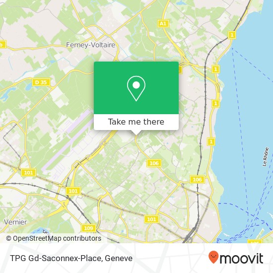 TPG Gd-Saconnex-Place map