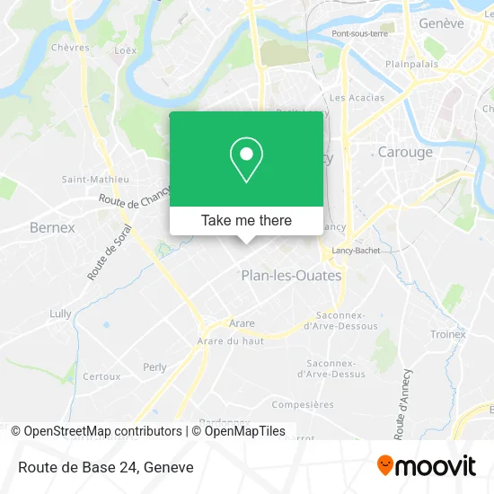 Route de Base 24 map