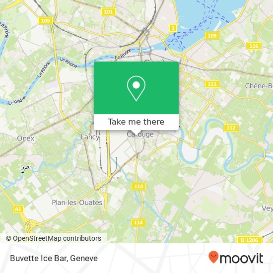 Buvette Ice Bar map
