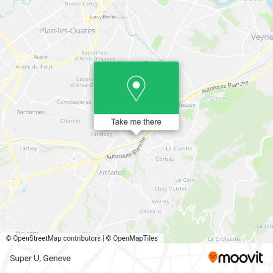Super U map